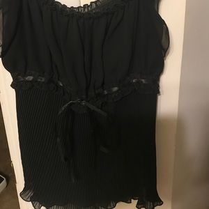 Beautiful Black Camisole/dressy top.